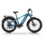 Himiway D5 Zebra Step-Over Fatbike in Blau– vielseitiges elektrisches Fatbike für jedes Gelände