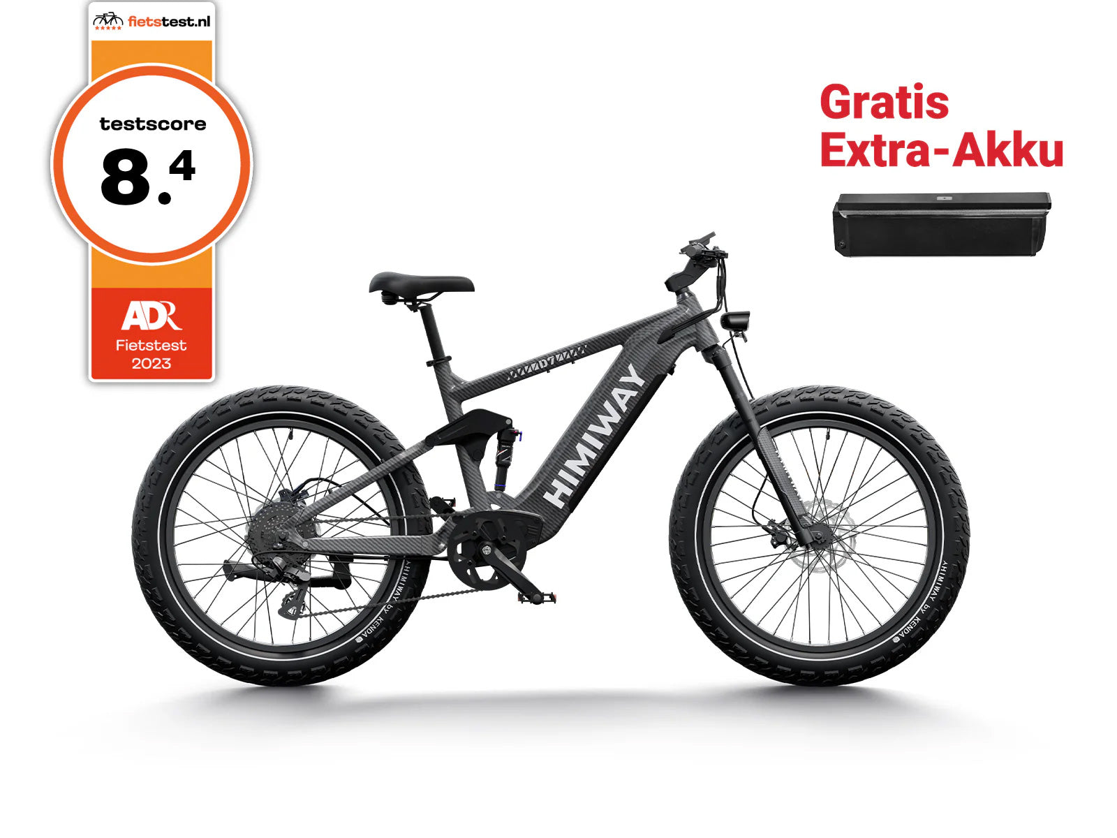 VTT Audi Quattro R2 Pro Mountainbike - Cadre 48 Cm - Roues 26 Pouces - Édition Limitée