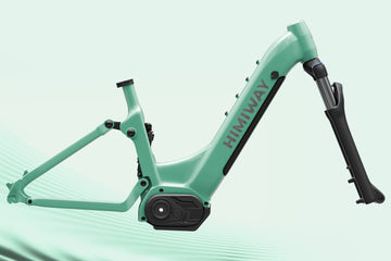 Komfort-City-E-Bike mit Vollfederung