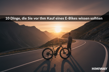 10 Dinge, die Sie vor dem Kauf eines E-Bikes wissen sollten