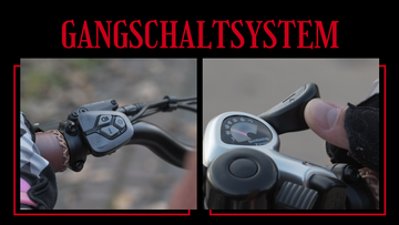 Himiway City Pedelecs Gangschaltsystem