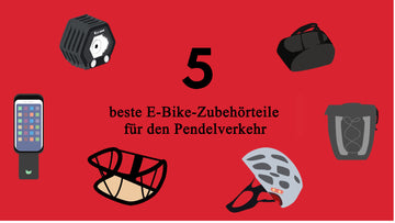  E-Bike-Zubehörteile für den Pendelverkehr