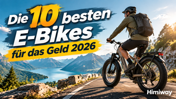Die 10 besten E-Bikes für das Geld 2026