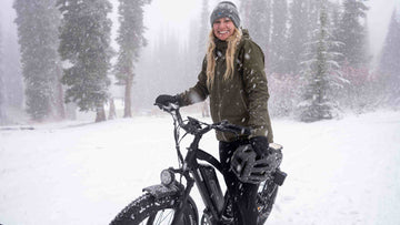Winterbiken im Schnee: Mit den besten E-Fatbike! | Himiway