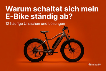Warum schaltet sich mein E-Bike ständig ab?