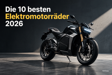 Die 10 besten Elektromotorräder 2026