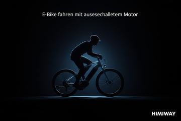 E-Bike fahren mit ausgeschaltetem Motor