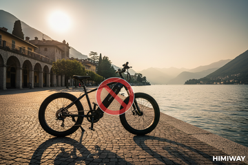 E-Bike-Verbot in Como, Italien