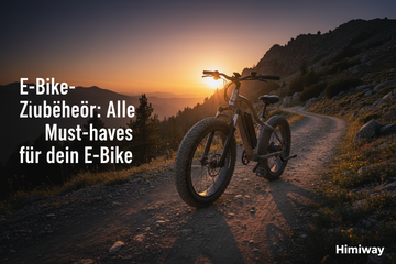 E-Bike-Zubehör: Alle Must-haves für dein E-Bike