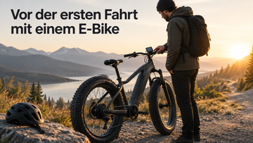 Vor der ersten Fahrt mit einem E-Bike