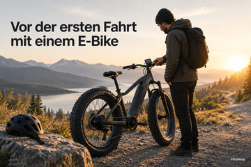 Vor der ersten Fahrt mit einem E-Bike