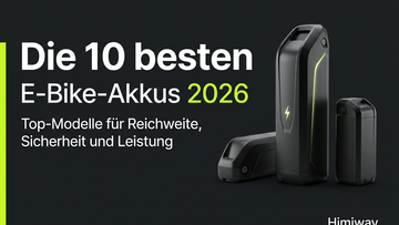 Die 10 besten E-Bike-Akkus 2026
