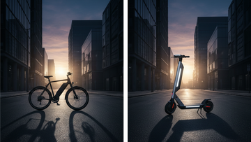 Electric Bike vs. Scooter für den Arbeitsweg: Was ist besser?