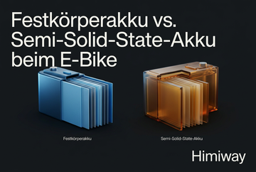 Festkörperakku vs. Semi-Solid-State-Akku beim E-Bike