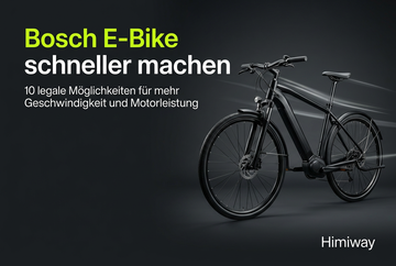 Bosch E-Bike schneller machen