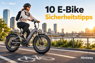 10 E-Bike Sicherheitstipps