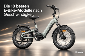 Die 10 besten E-Bike-Modelle nach Geschwindigkeit