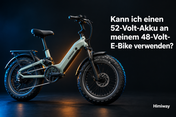 Kann ich einen 52-Volt-Akku an meinem 48-Volt-E-Bike verwenden