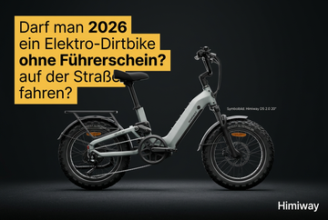 Darf man 2026 ein Elektro-Dirtbike ohne Führerschein auf der Straße fahren?