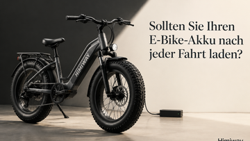 Sollten Sie Ihren E-Bike-Akku nach jeder Fahrt laden