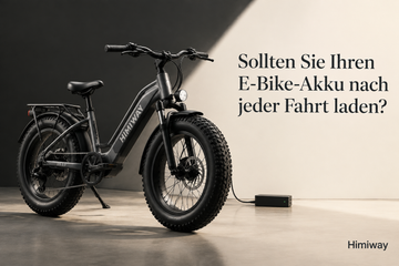 Sollten Sie Ihren E-Bike-Akku nach jeder Fahrt laden