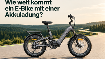 Wie weit kommt ein E-Bike mit einer Akkuladung