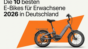 Die 10 besten E-Bikes für Erwachsene 2026 in Deutschland