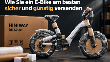 Wie Sie ein E-Bike am besten sicher und günstig versenden