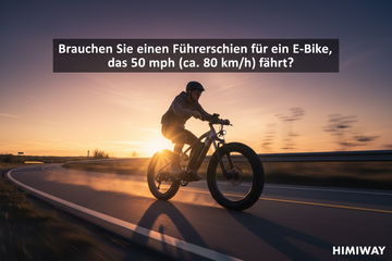 Brauchen Sie einen Führerschein für ein E-Bike