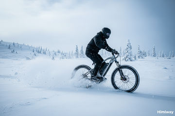 Kann man mit einem E-Bike im Schnee fahren?