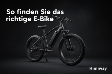 So finden Sie das richtige E-Bike