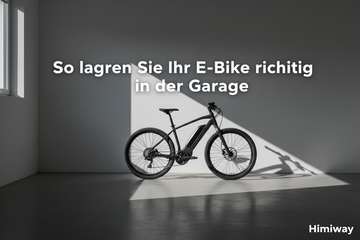 So lagern Sie Ihr E-Bike richtig in der Garage