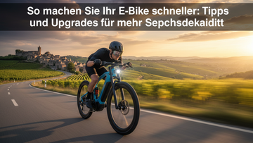 So machen Sie Ihr E-Bike schneller
