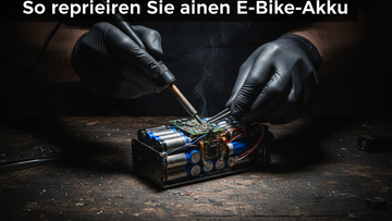 So reparieren Sie einen E-Bike-Akku