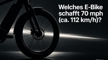Welches E-Bike schafft 70 mph (ca. 112 km/h)? 