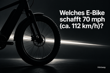 Welches E-Bike schafft 70 mph (ca. 112 km/h)? 