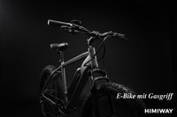 E-Bike mit Gasgriff