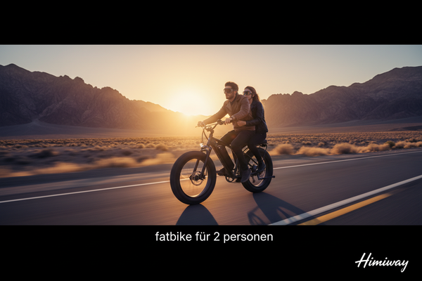 E-Bike Fatbike Für 2 Personen
