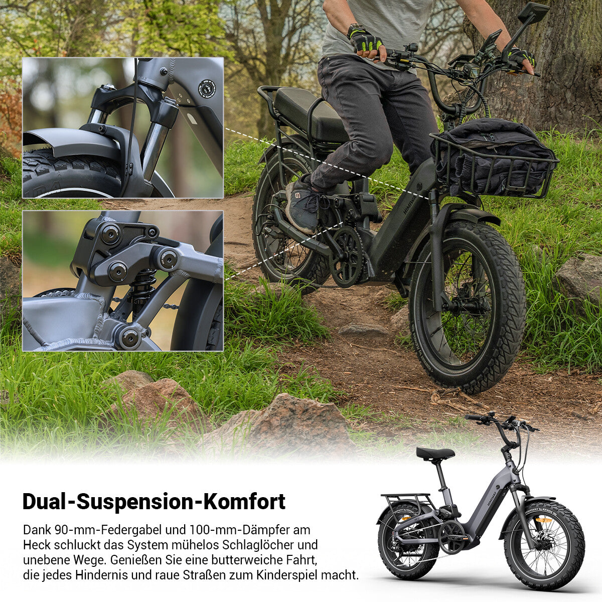 Himiway D5 2.0 20″ Ready-to-Ride Paket