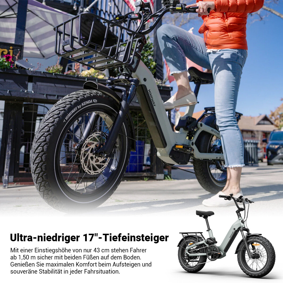 Himiway D5 2.0 20″ Ready-to-Ride Paket