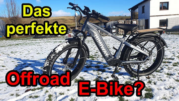 Mit FETTEN REIFEN durch den Garten - HIMIWAY E-Bike im Test