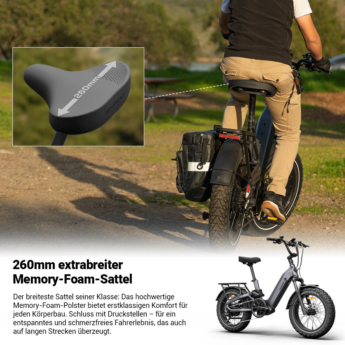 Himiway D5 2.0 20″ Ready-to-Ride Paket