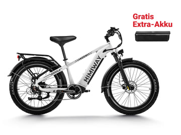 Himiway D5 (Zebra) – 26-Zoll E-Fatbike für jedes Terrain