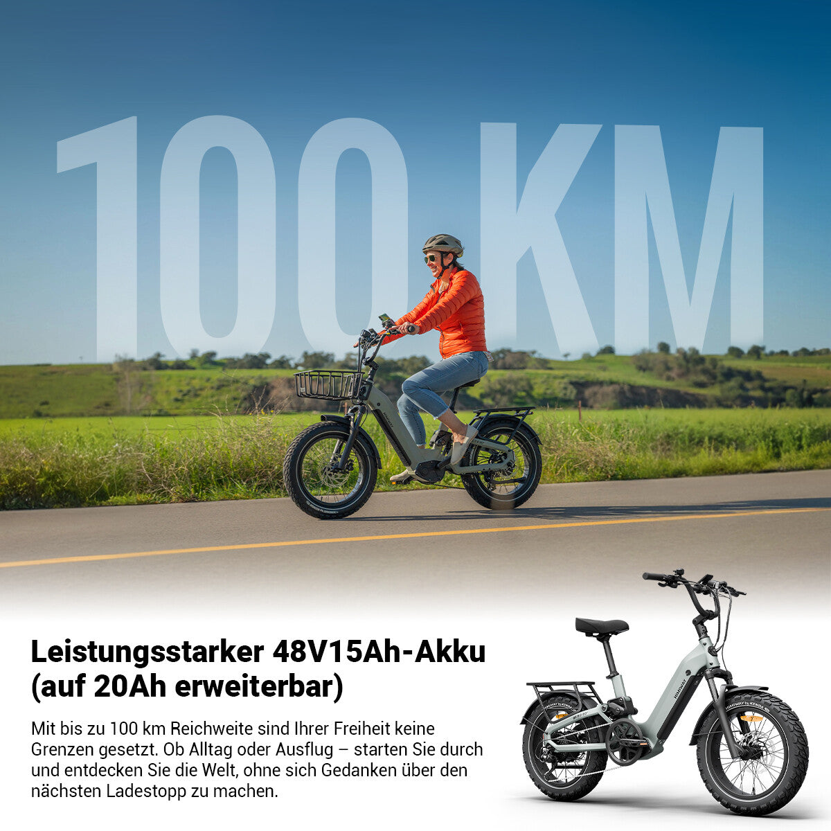 Himiway D5 2.0 20″ Ready-to-Ride Paket
