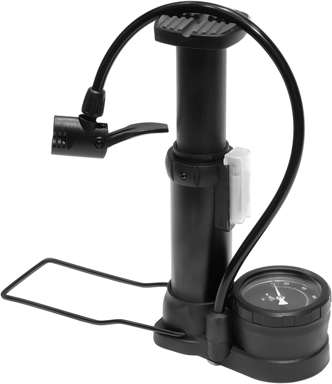 Standluftpumpe mit Manometer | Himiway