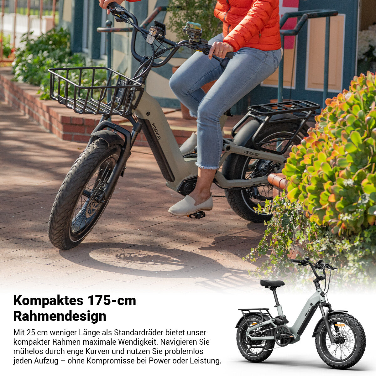 Himiway D5 2.0 20″ Ready-to-Ride Paket