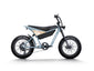 Graublau Version vom Himiway C5 Ultra E-Bike im Motorrad-Stil