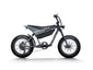 Tintengrau Version vom Himiway C5 Ultra E-Bike im Motorrad-Stil