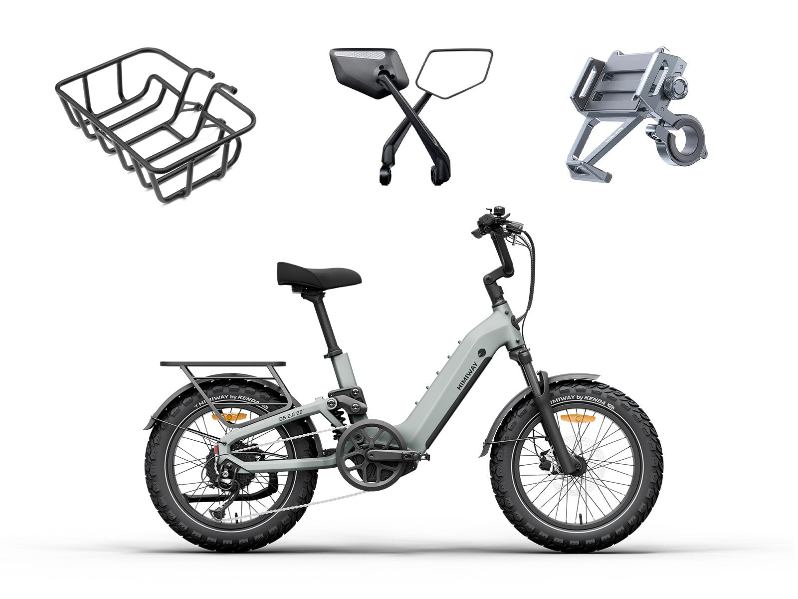 Himiway D5 2.0 20″ Ready-to-Ride Paket